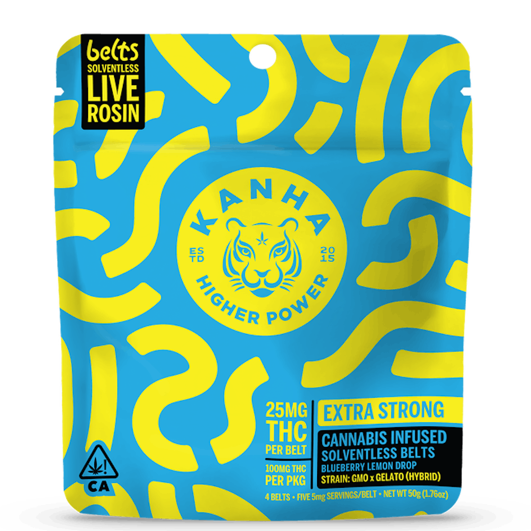 Blueberry Lemon Drop Rosin Belts